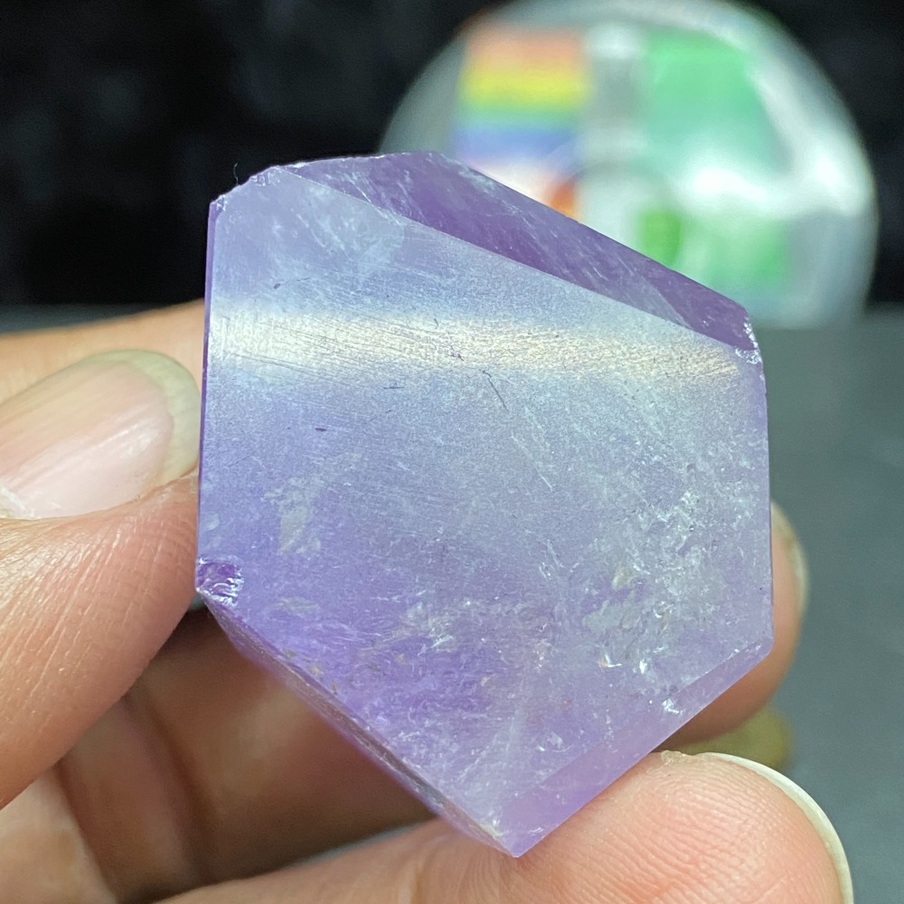 紫水晶小晶柱48.3g高36.2mm-細節圖6