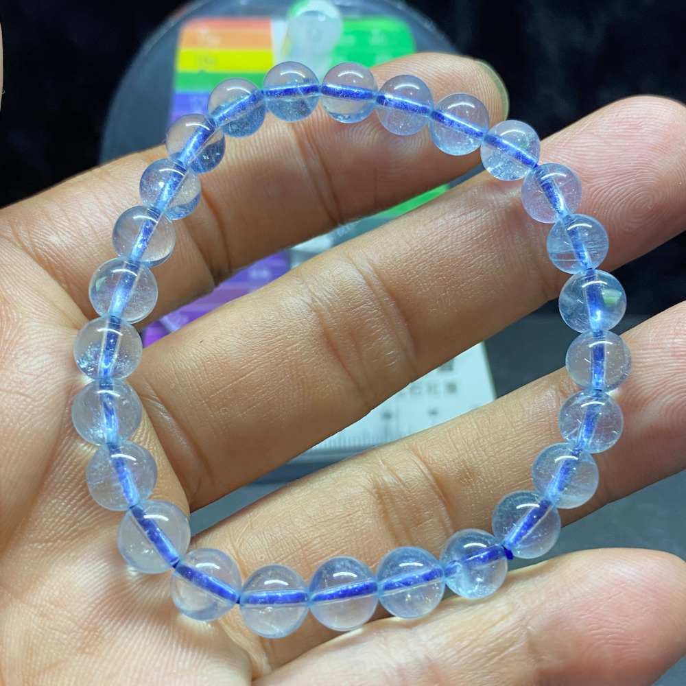 海藍寶手珠7mm重13.0mm-細節圖3