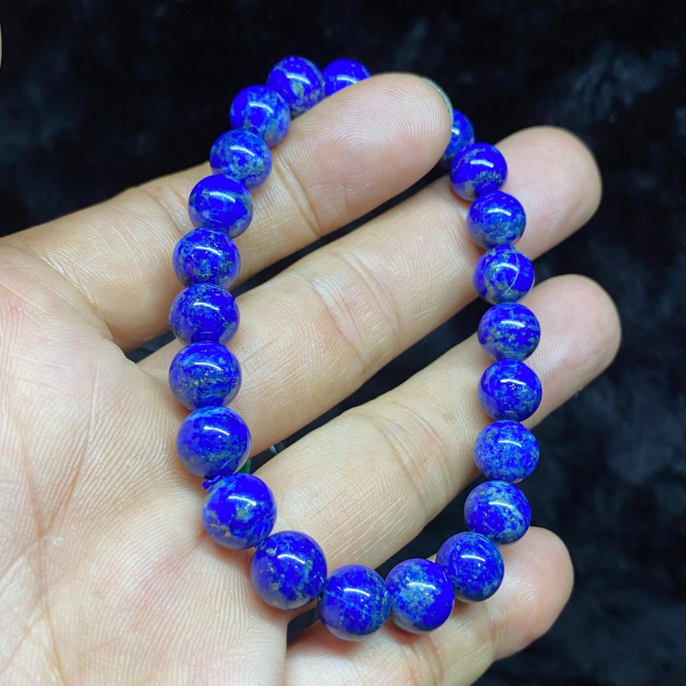 青金石8mm手珠重24.3g-細節圖6