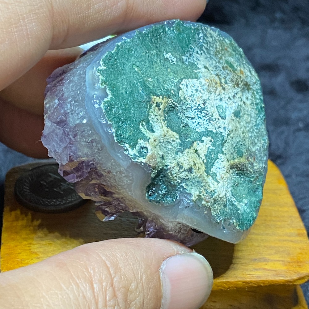 紫水晶小刺蝟107.3g-細節圖6