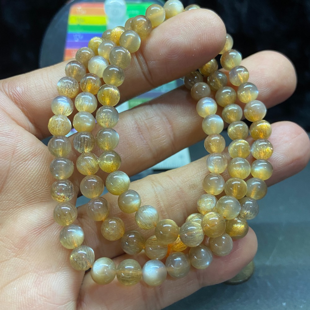 金骨干6mm手珠繞三圈重28.3mm-細節圖3