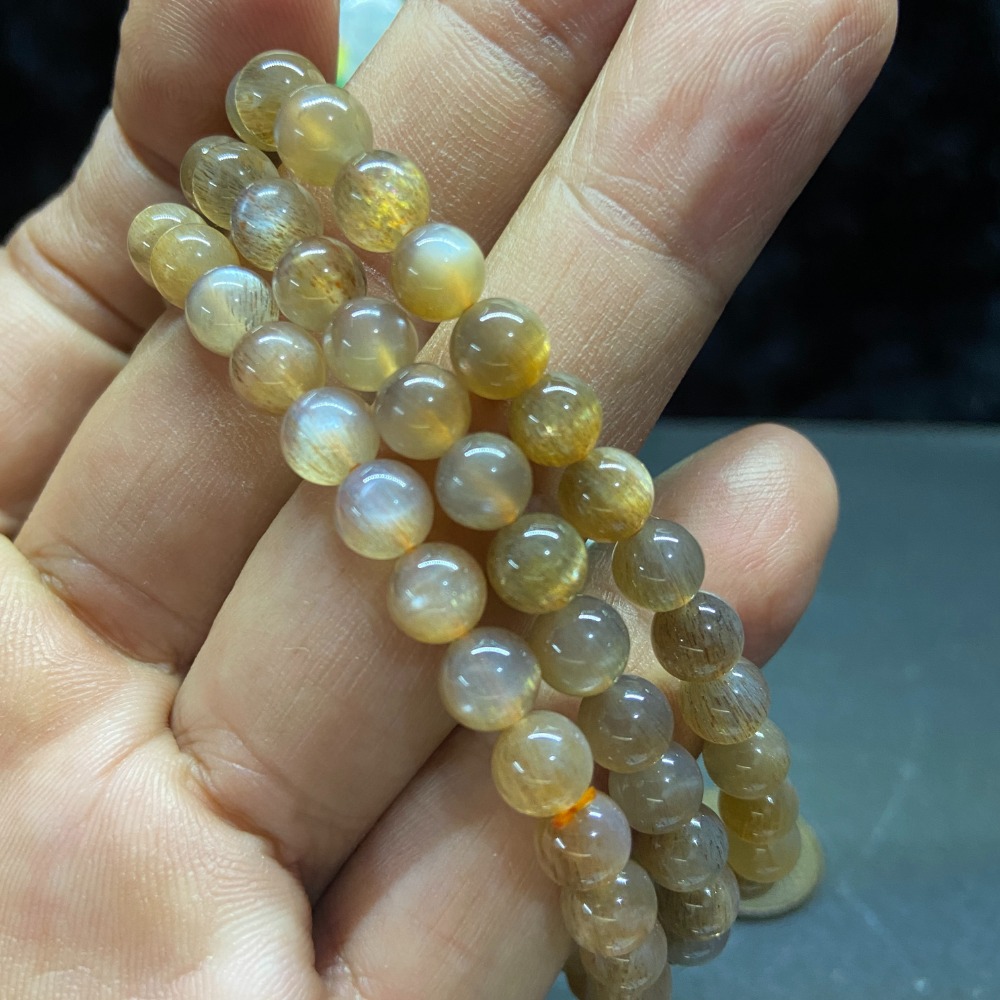 金骨干6mm手珠繞三圈重28.3mm-細節圖4