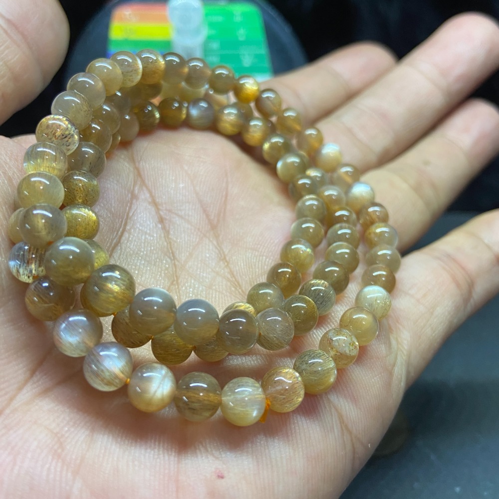 金骨干6mm手珠繞三圈重28.3mm-細節圖5