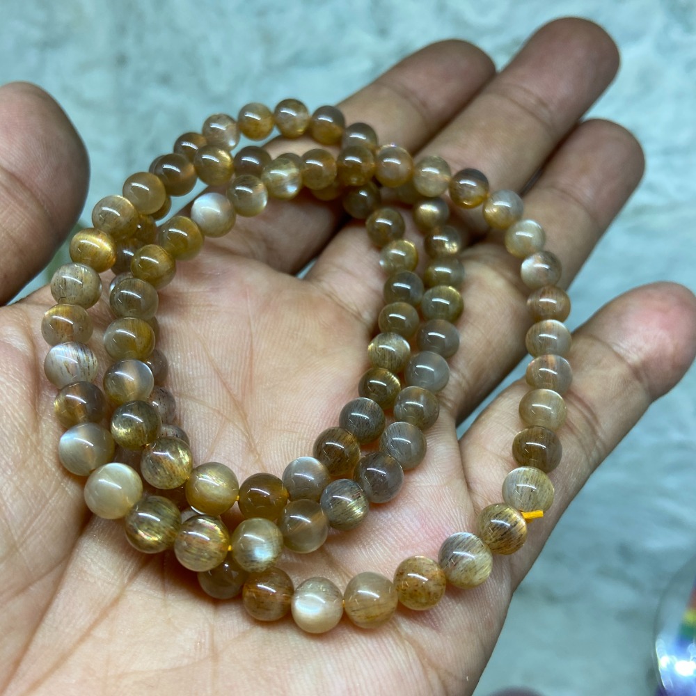 金骨干6mm手珠繞三圈重28.3mm-細節圖6