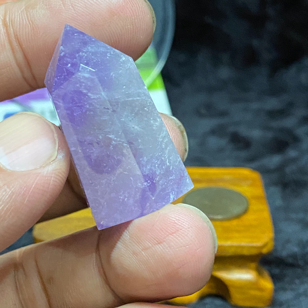紫黃水晶柱23.3g高35.4mm-細節圖5