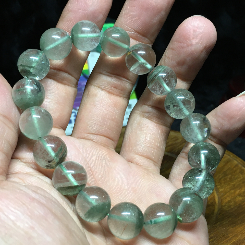 綠幽靈手珠12mm~45.4g-細節圖2