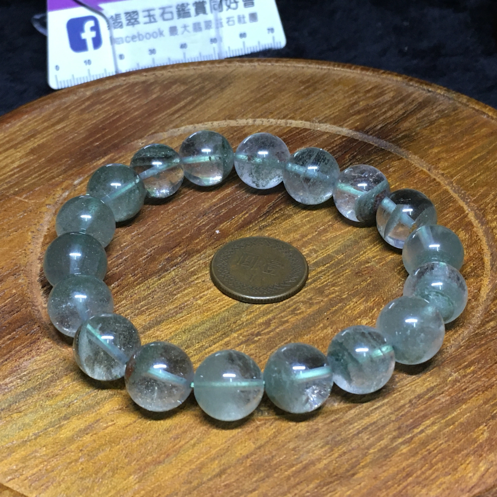 綠幽靈手珠12mm~45.4g-細節圖5