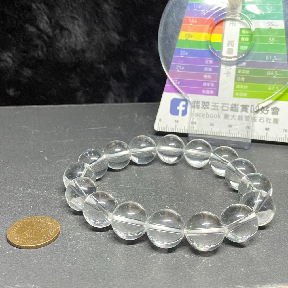 白水晶手珠14mm重64g-細節圖4