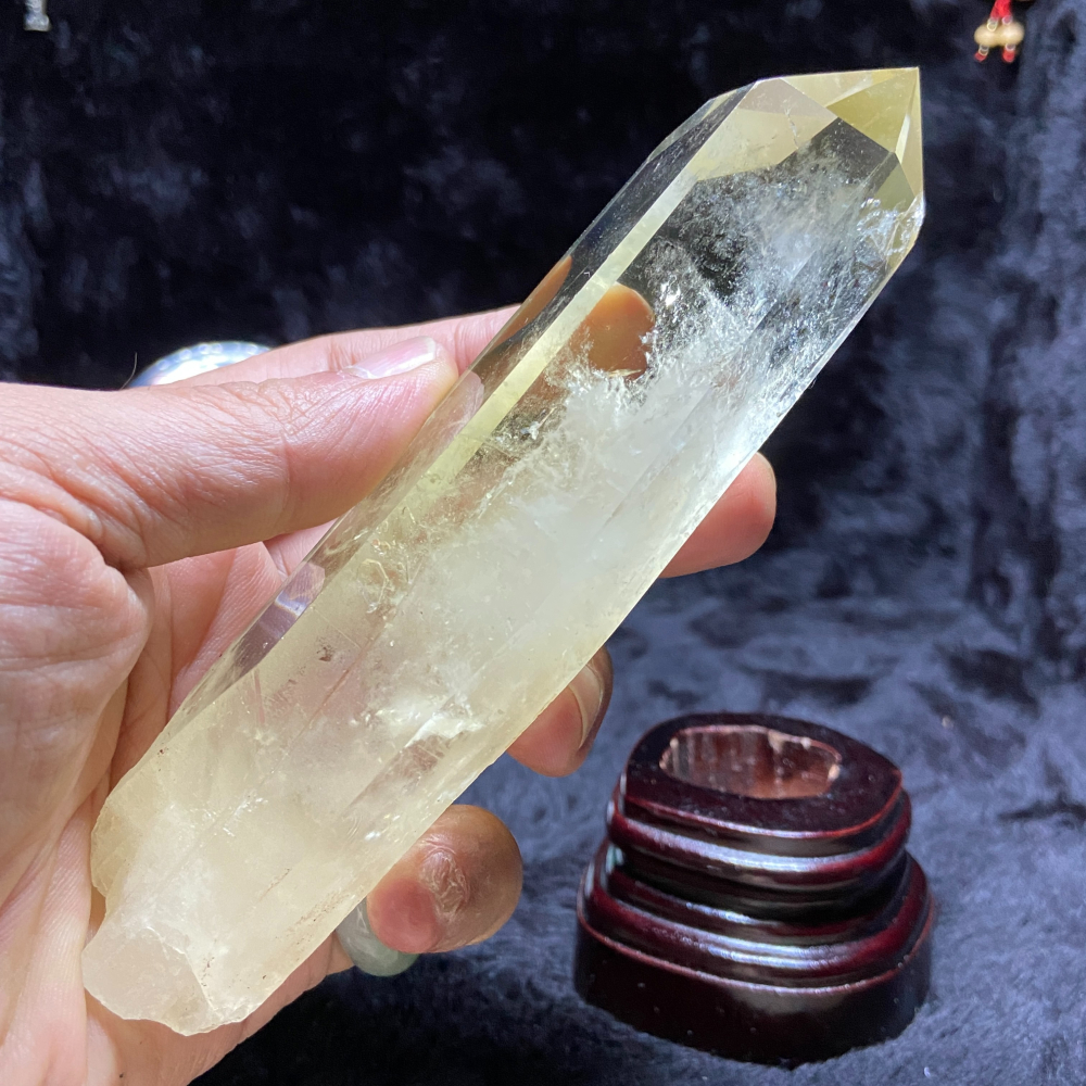 黃水晶柱含座高162mm重307.4g-細節圖6