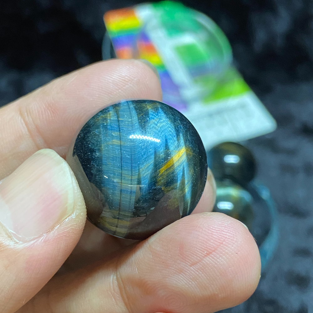 虎眼石七星陣附10公分七星盤-細節圖4