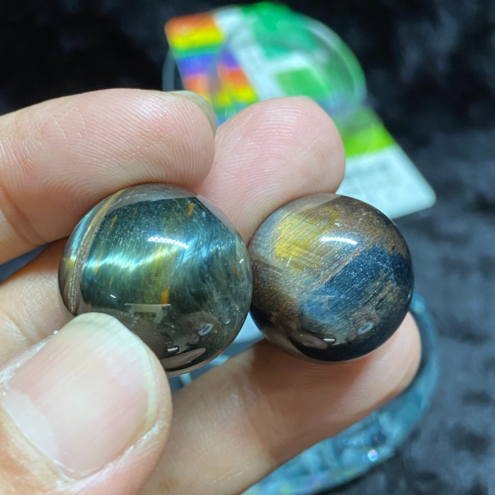 虎眼石七星陣附10公分七星盤-細節圖5