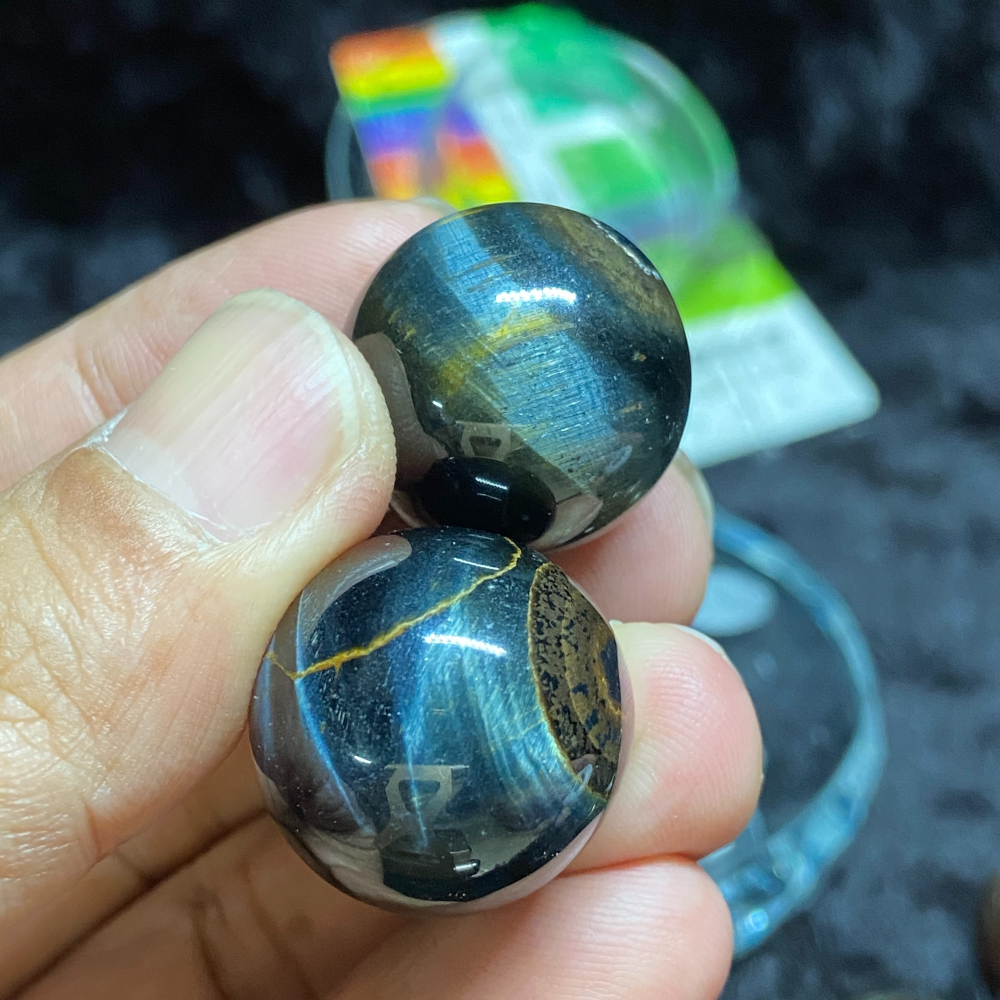 虎眼石七星陣附10公分七星盤-細節圖7