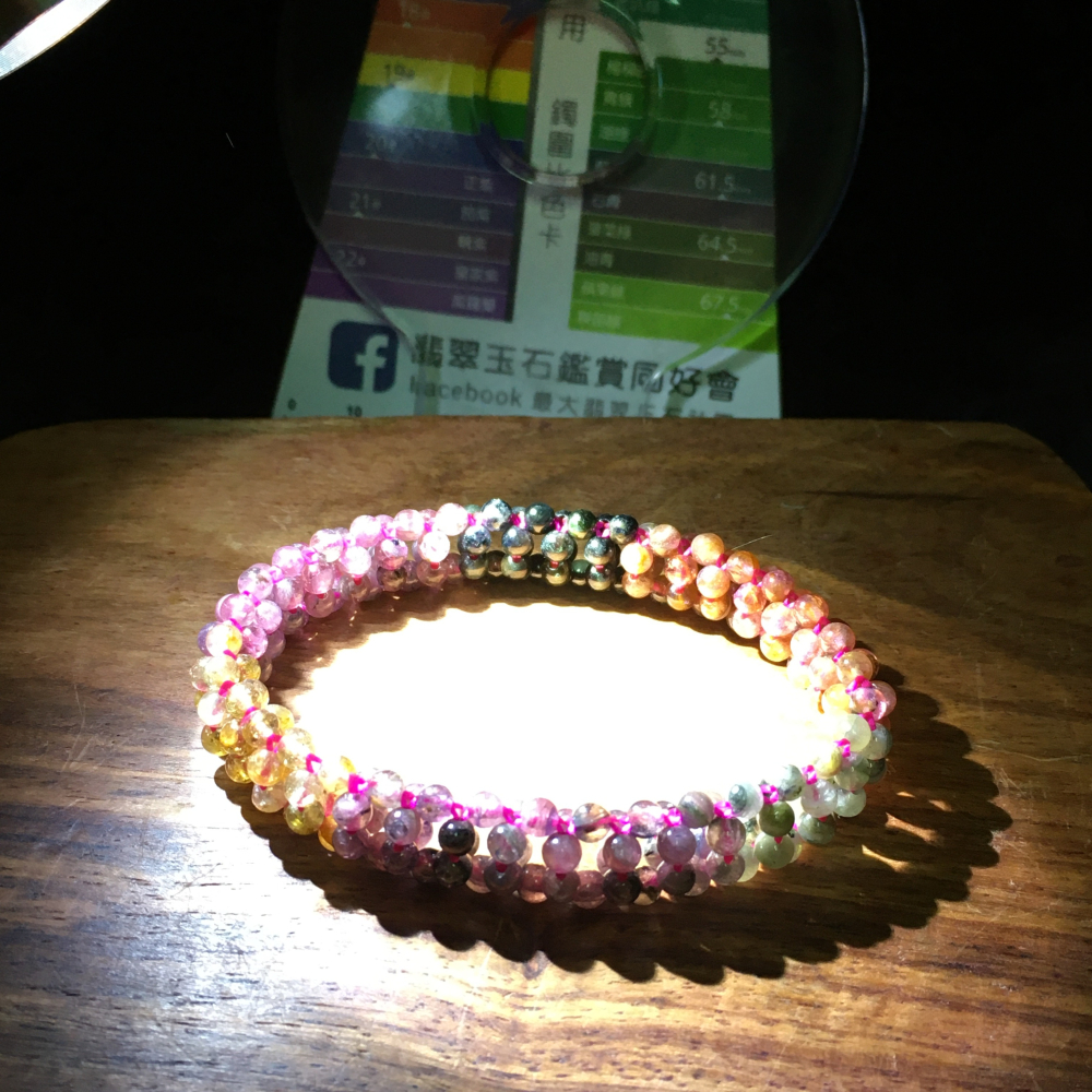 多寶水晶編織造型手鍊3.5mm-細節圖3