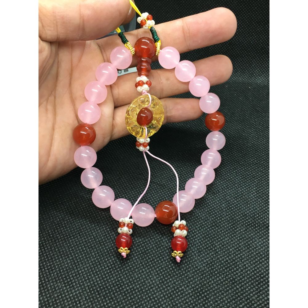 18子-粉晶吊飾-細節圖2