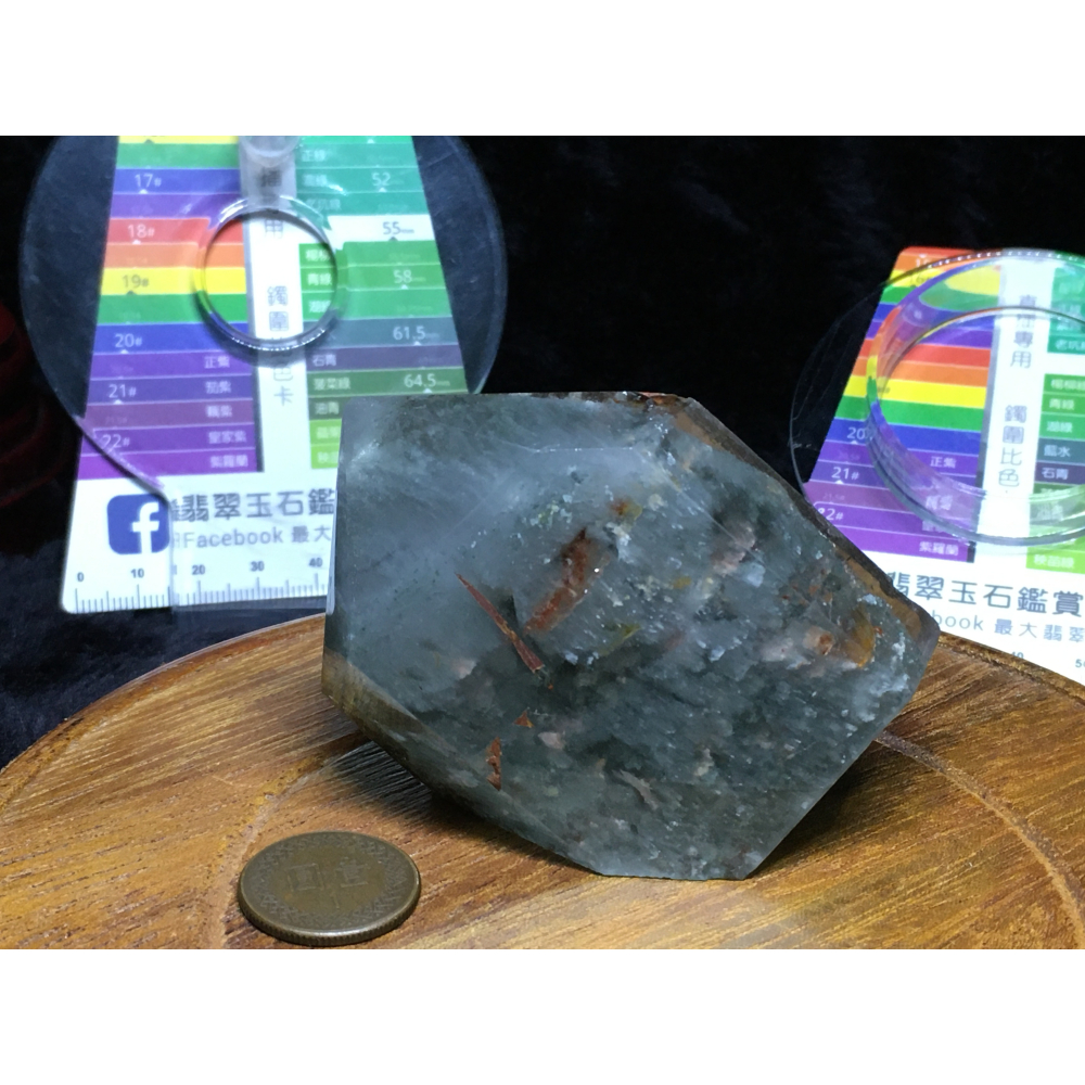 綠幽靈柱兔毛143.5g-細節圖5