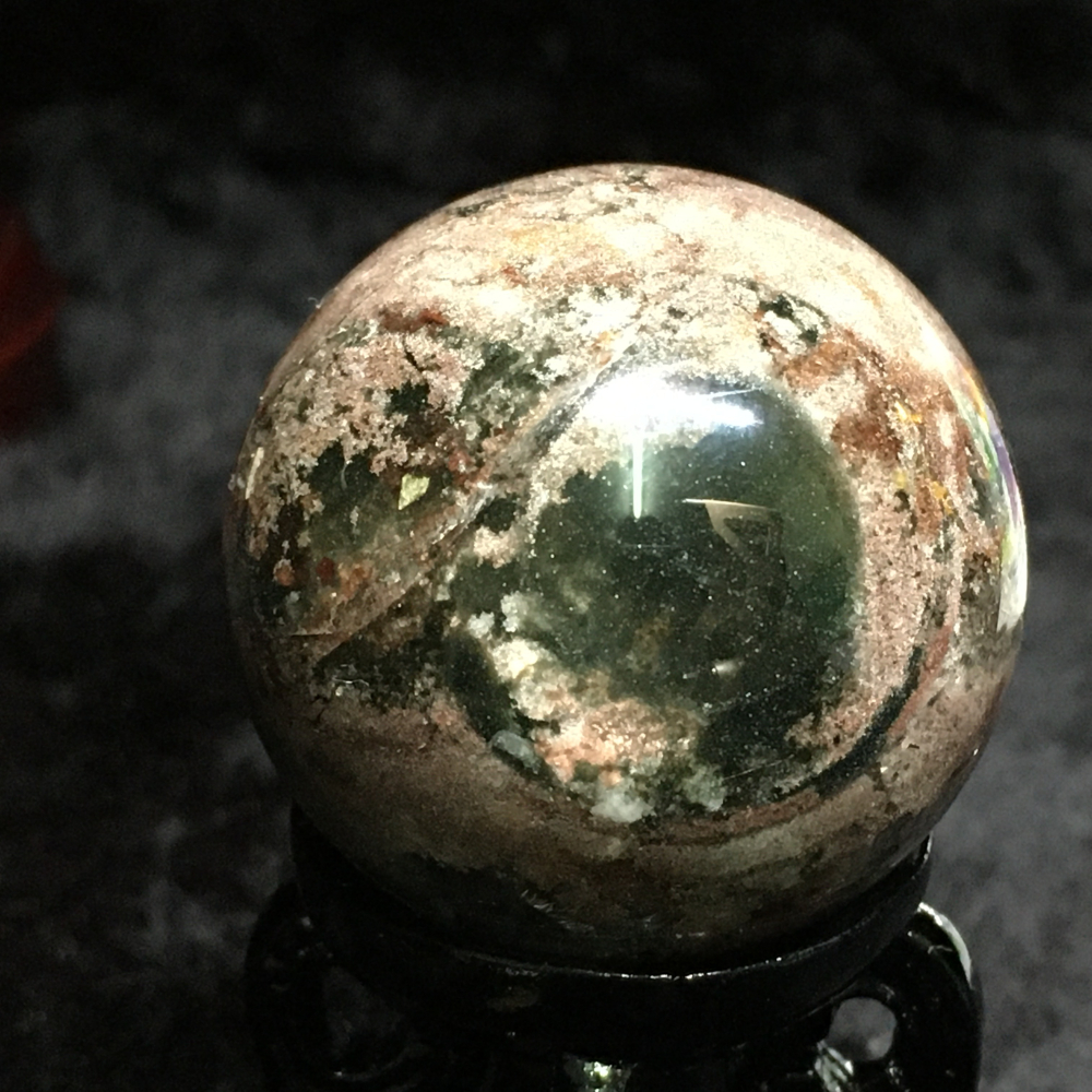 綠幽靈水晶球38.8mm-細節圖2