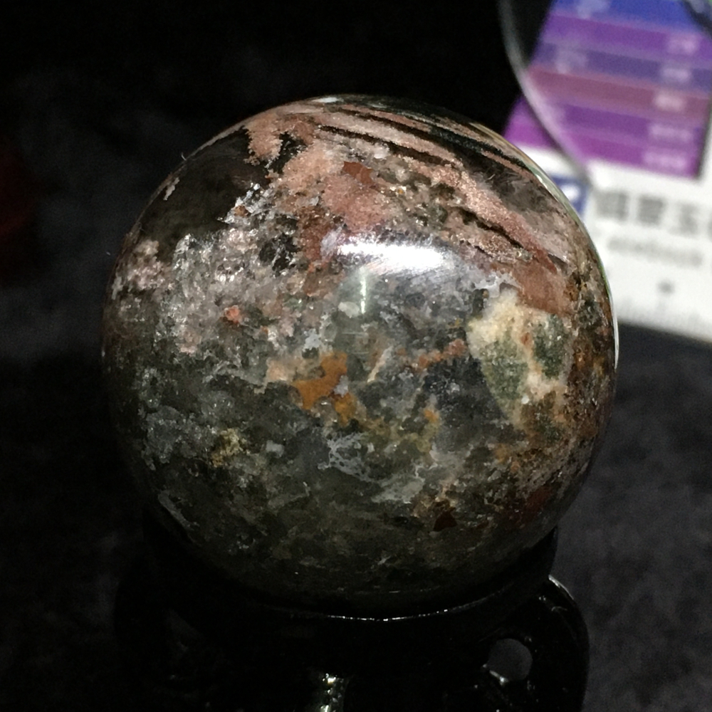 綠幽靈水晶球38.8mm-細節圖8