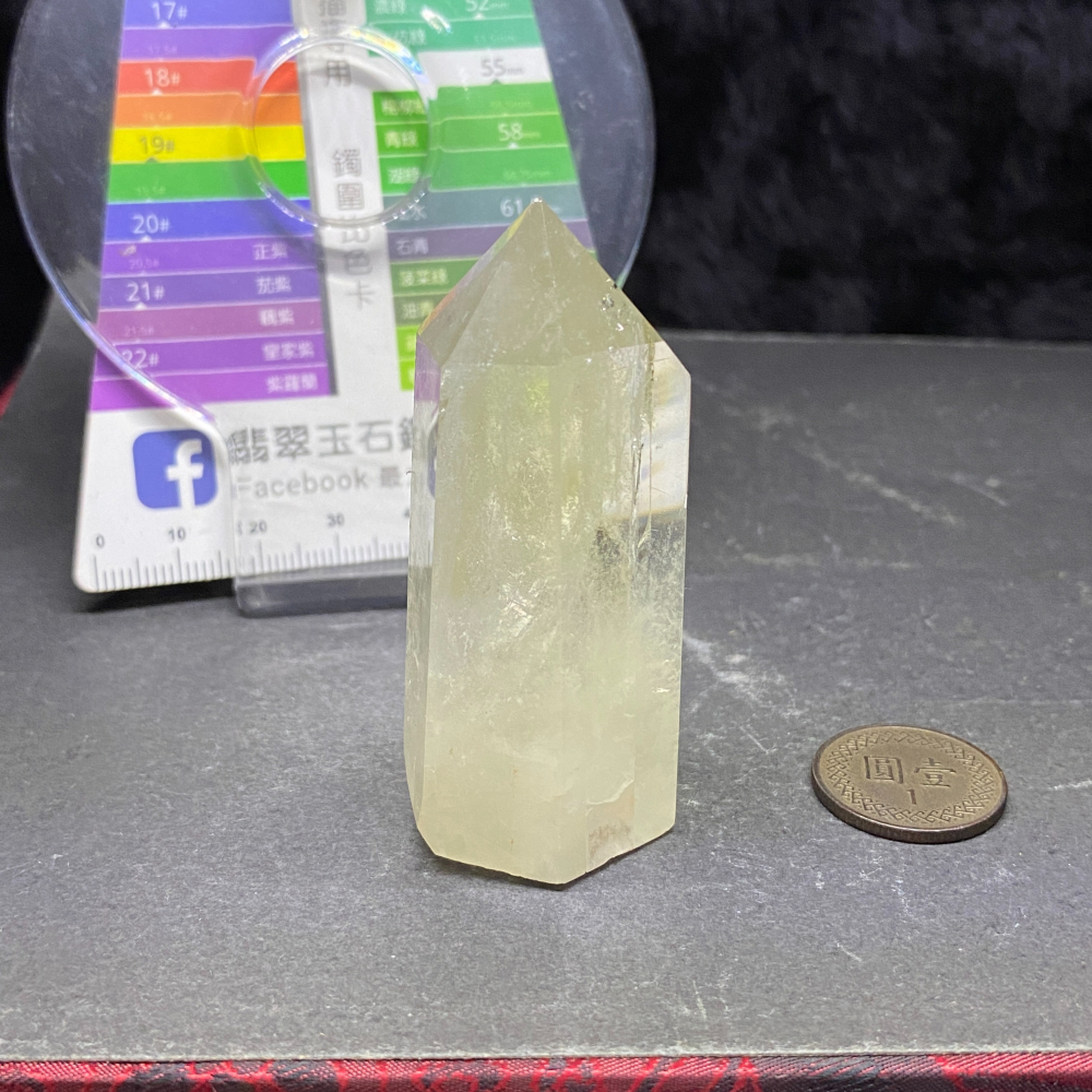 黃水晶柱57.2g高64.5mm-細節圖2