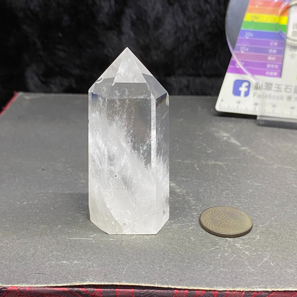 白水晶帶藍針73.2g高66.8mm-細節圖2