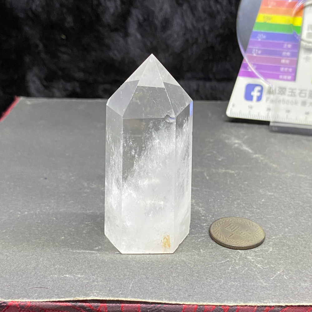 白水晶帶藍針73.2g高66.8mm-細節圖3
