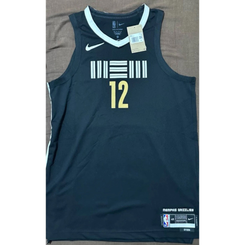 全新 Nike NBA 2023-24 Ja Morant 灰熊 城市版 球員版 球衣 48 L AU