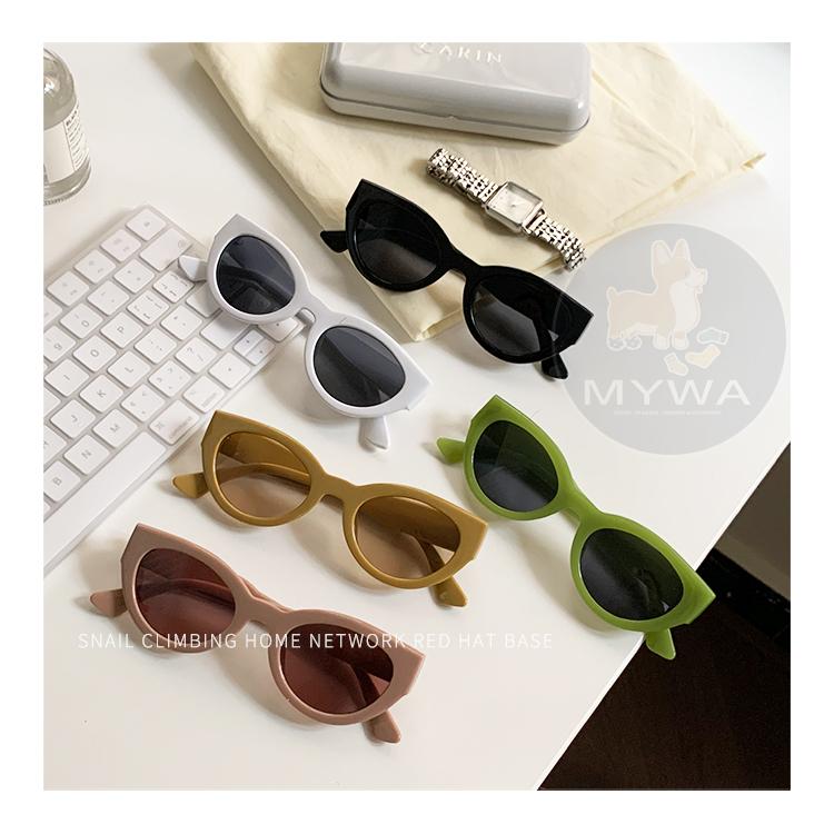 MyWa™️復古貓眼粗框墨鏡 太陽眼鏡 Y2K 明星同款 小紅書熱賣 眼鏡 太陽眼鏡 抗UV-細節圖4