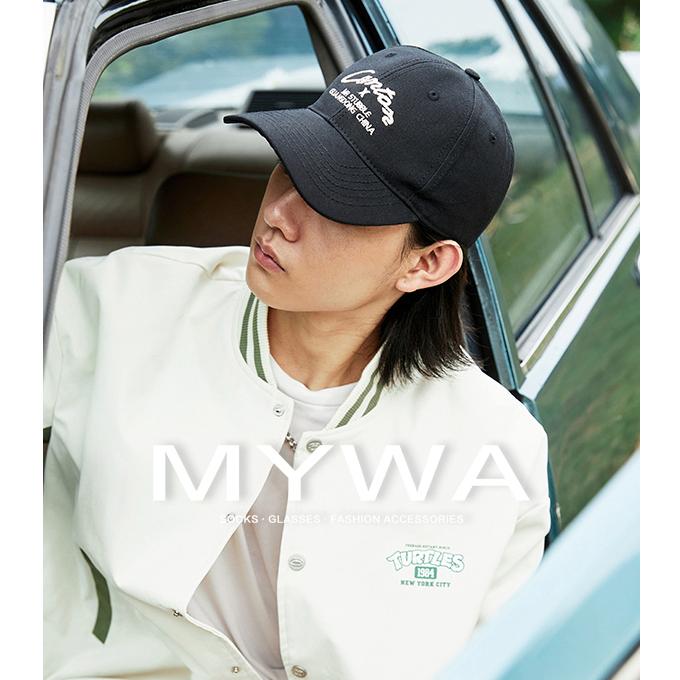 MyWa™️刺繡字母棒球帽系列 鴨舌帽子 遮陽帽潮流簡約時尚-細節圖3