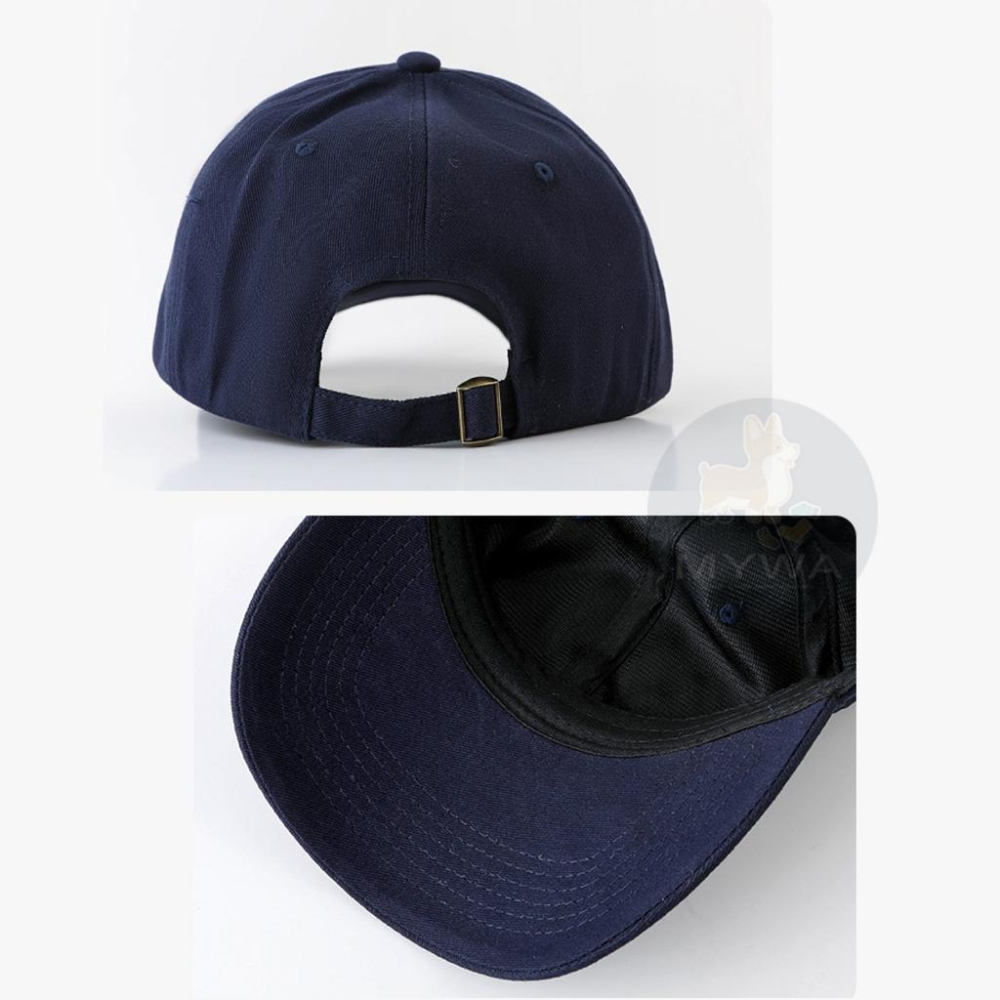 MyWa™️春夏經典字母R刺繡加寬棒球帽 寬帽顯臉小 大帽沿 大頭圍 男女通用-細節圖7