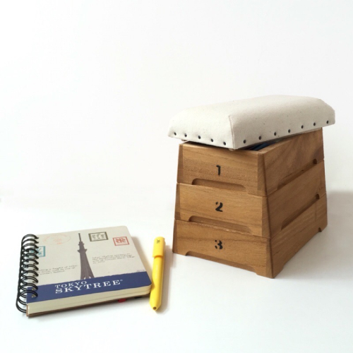 TOBIcoBACO 日本製桐木跳箱迷你收納盒 堆疊式 抽屜式 3段 5段 首飾盒 文具盒 桌面擺飾