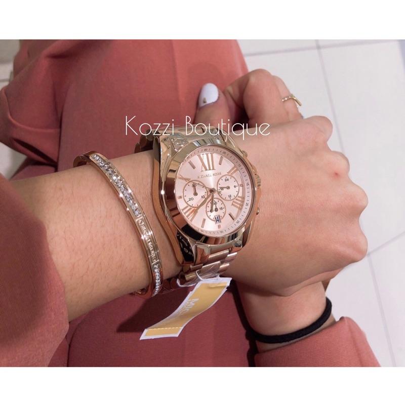 Michael Kors mk5503 mk6321 玫瑰金 羅馬 三眼計時 手錶 時尚錶 mk 錶 mk 手錶-細節圖2