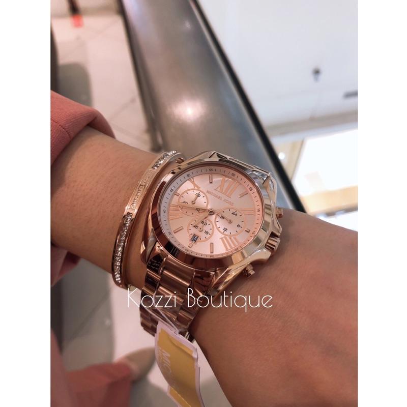 Michael Kors mk5503 mk6321 玫瑰金 羅馬 三眼計時 手錶 時尚錶 mk 錶 mk 手錶-細節圖4