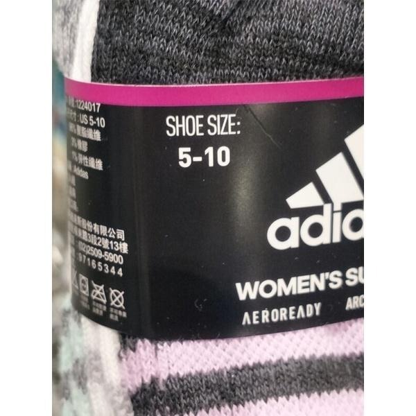 #153#ADIDAS WMN＇S NO SHOW SOCKS 6PK 女襪6入#1224017好市多 短襪 襪子-細節圖3