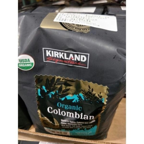 #480#科克蘭有機哥倫比亞咖啡豆 907公克#1261060#好市多代購 咖啡豆 有機 哥倫比亞咖啡豆 豆 咖啡