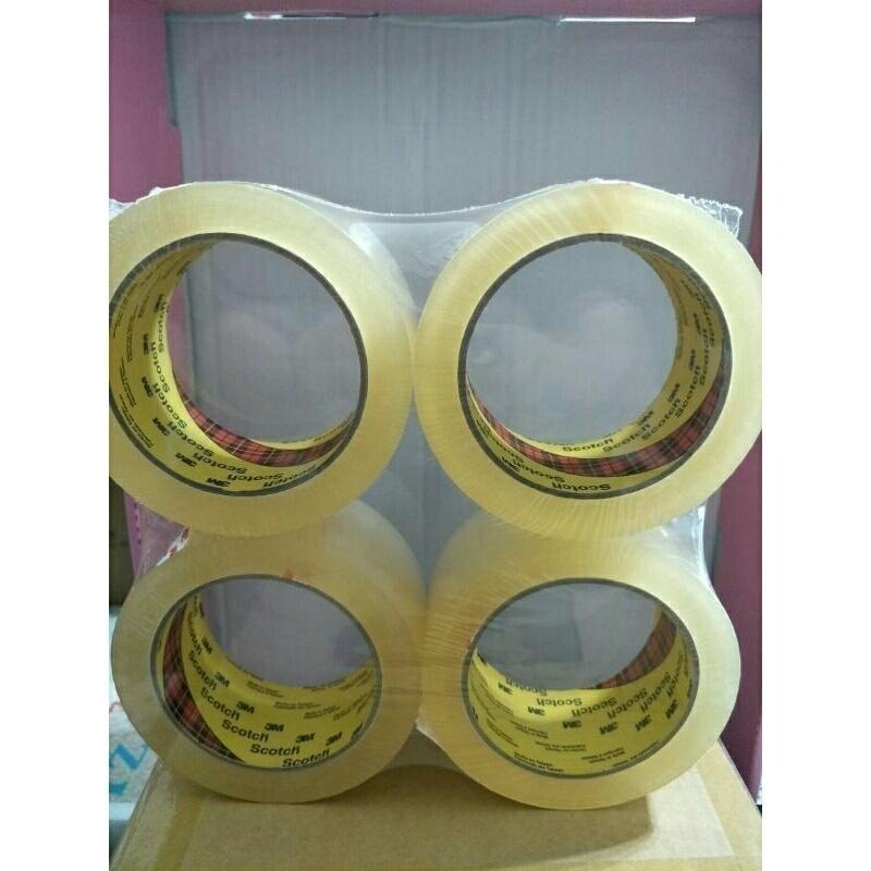 #517 3M透明封箱膠帶 48mx90M #125355 好市多代購 透明膠帶 膠帶 文具 黏貼 包裝 3M 封箱-細節圖7