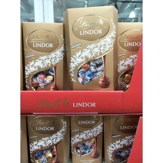 效期2025.07.31 #474  Lindor 金色盒裝綜合巧克力#118975 好市多代購 金色盒裝 綜合 巧克力-細節圖6