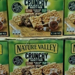 #195 天然谷綜合燕麥棒40入 #109665 好市多代購 燕麥棒 早餐棒  燕麥 麥片  天然谷 組合 綜合 榖物-細節圖2