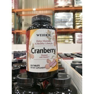 #197 WEIDER 威德蔓越莓錠  Costco #401408 好市多代購 保健 蔓越莓 錠 WEIDER 威德-細節圖2