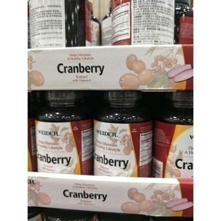 #197 WEIDER 威德蔓越莓錠  Costco #401408 好市多代購 保健 蔓越莓 錠 WEIDER 威德-細節圖3