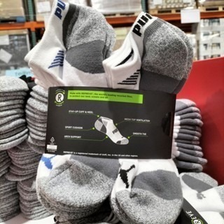 #123 PUMA男運動短襪 Costco 好市多代購 襪子 #1233473 襪 男襪  PUMA 運動襪 短襪-細節圖2