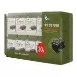 #453 C-WEED SNACK 鹽烤海苔 5公克 X 30入 好市多代購 #675645 鹽烤 海苔 烤海苔-細節圖3