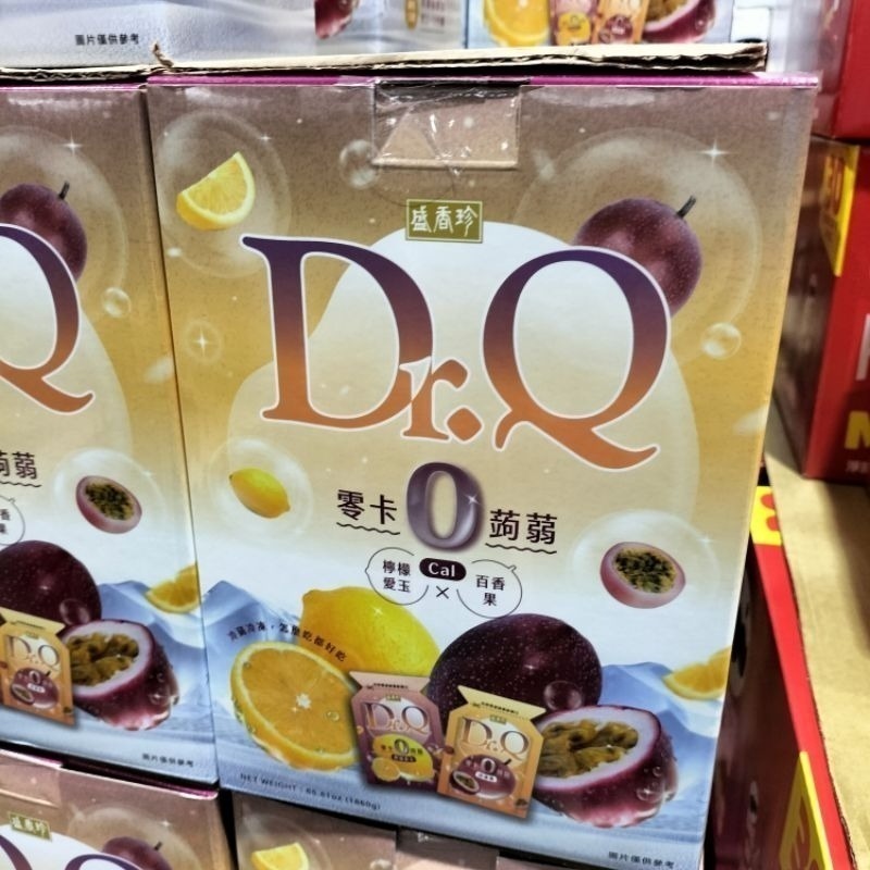 #730 盛香珍 Dr.Q 零卡蒟蒻 百香果+檸檬愛玉  #151988 好市多代購 蒟蒻 百香果 檸檬 零卡-規格圖4