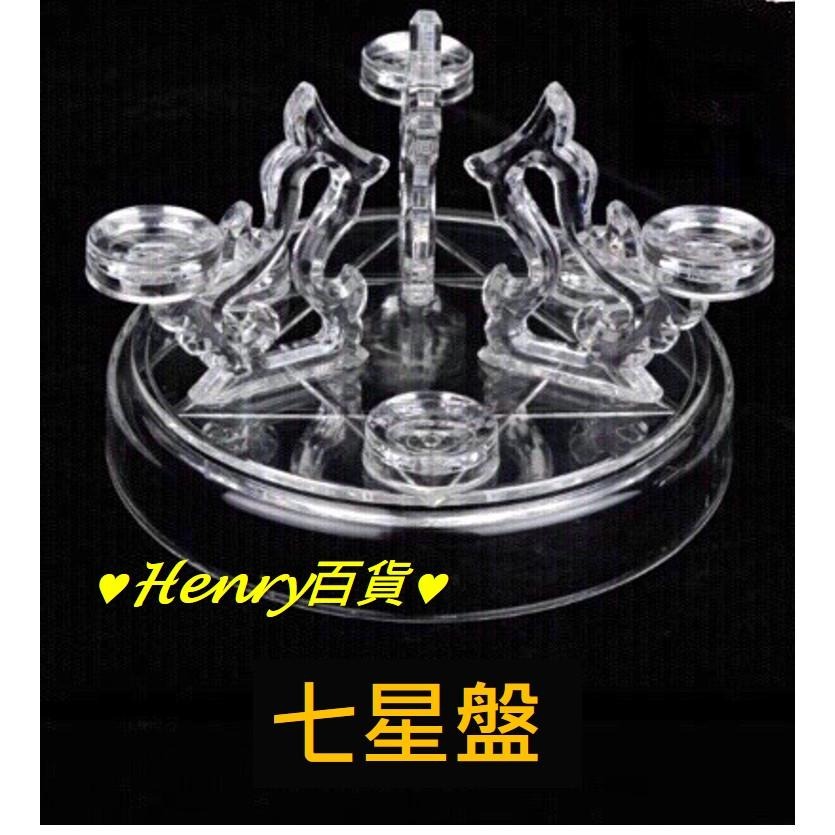 🎁HENRY百貨🎁台灣現貨壓克力七星盤 壓克力盤 球座七星盤 七星陣盤 水晶盤 球盤 壓克力盤 壓克力球座 水晶球座-細節圖2