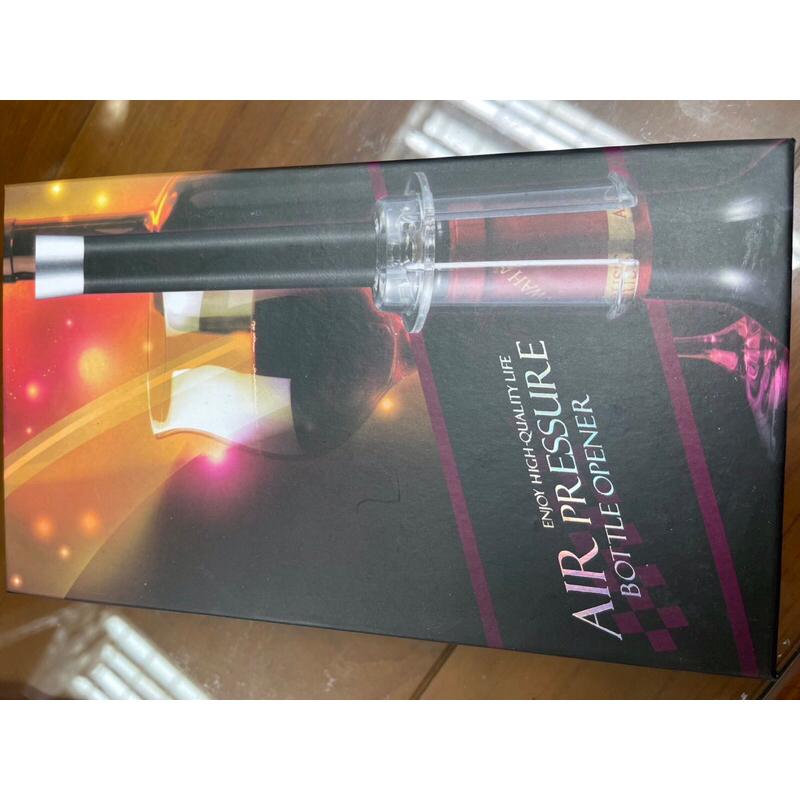 🎁HENRY百貨🎁台灣現貨 紅酒氣壓開瓶器(四件套禮盒包裝) 廚房用具 開瓶器 手動針式氣壓開瓶器 派對禮物 四件組-細節圖3