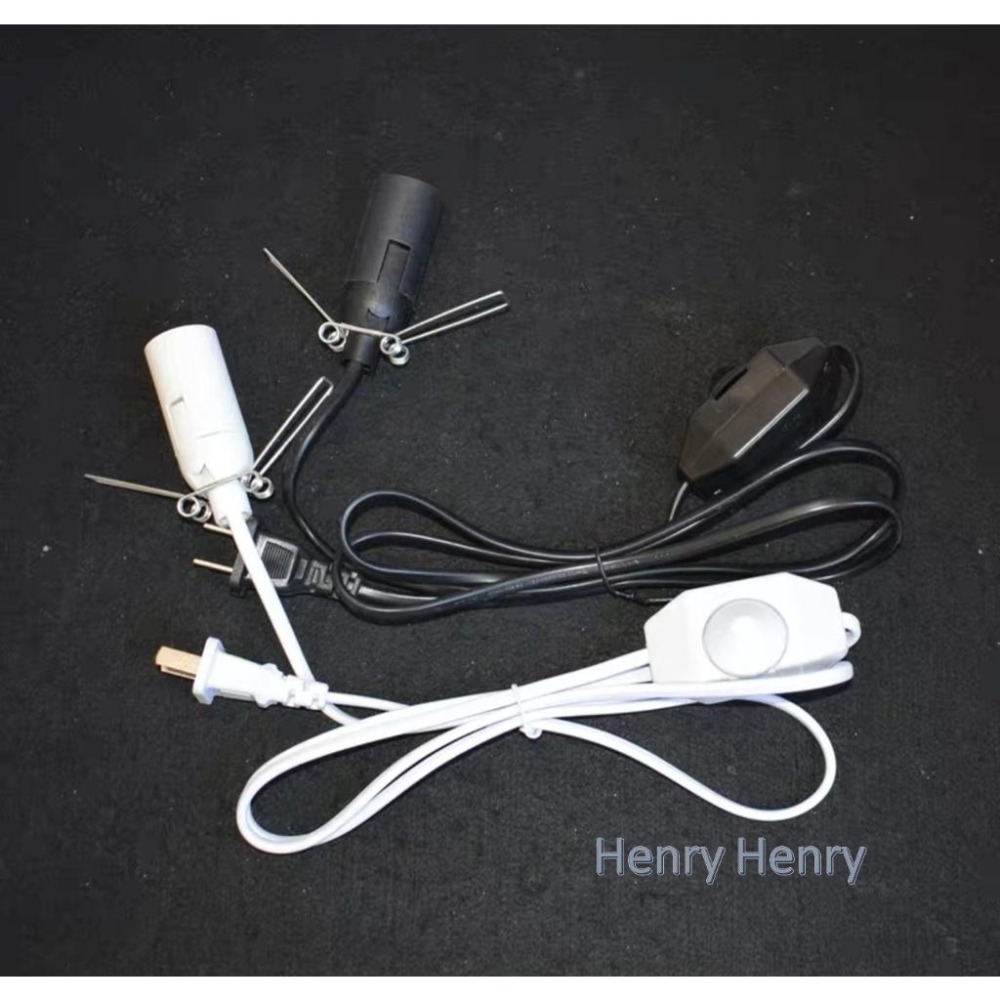 🎁HENRY百貨🎁鹽燈電線 贈燈泡 可調光式/按鍵式開關燈線 小夜燈【台灣現貨】E12燈頭 鹽燈線 鹽燈電線 鹽燈線材-細節圖2