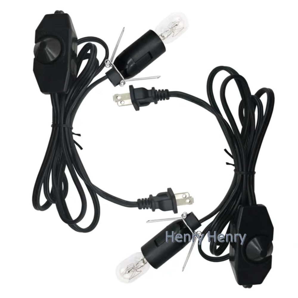 🎁HENRY百貨🎁鹽燈電線 贈燈泡 可調光式/按鍵式開關燈線 小夜燈【台灣現貨】E12燈頭 鹽燈線 鹽燈電線 鹽燈線材-細節圖7