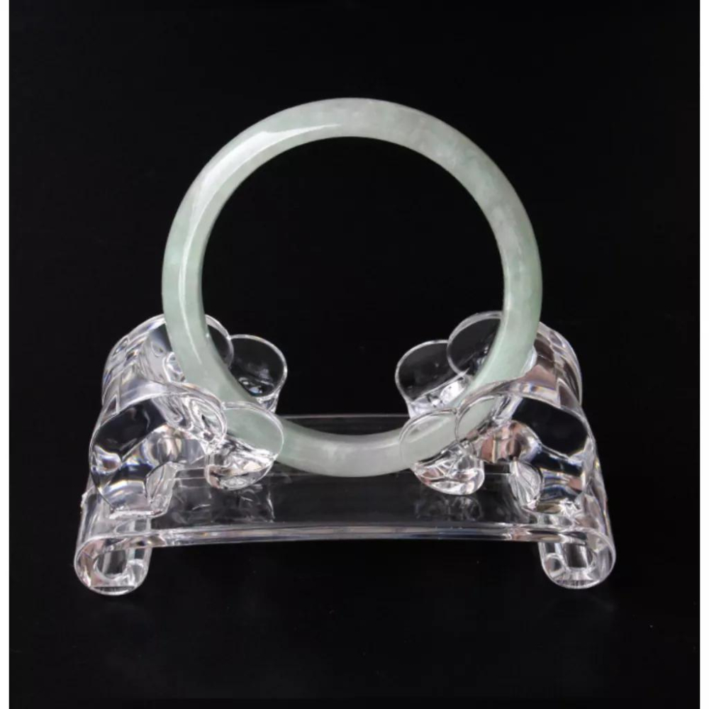 🎁HENRY百貨🎁壓克力手珠架 手鍊架 手鐲架 U型手鐲架 牛角手鐲架 玉鐲 翡翠 收藏 台灣現貨，快速發貨  清透料-細節圖7