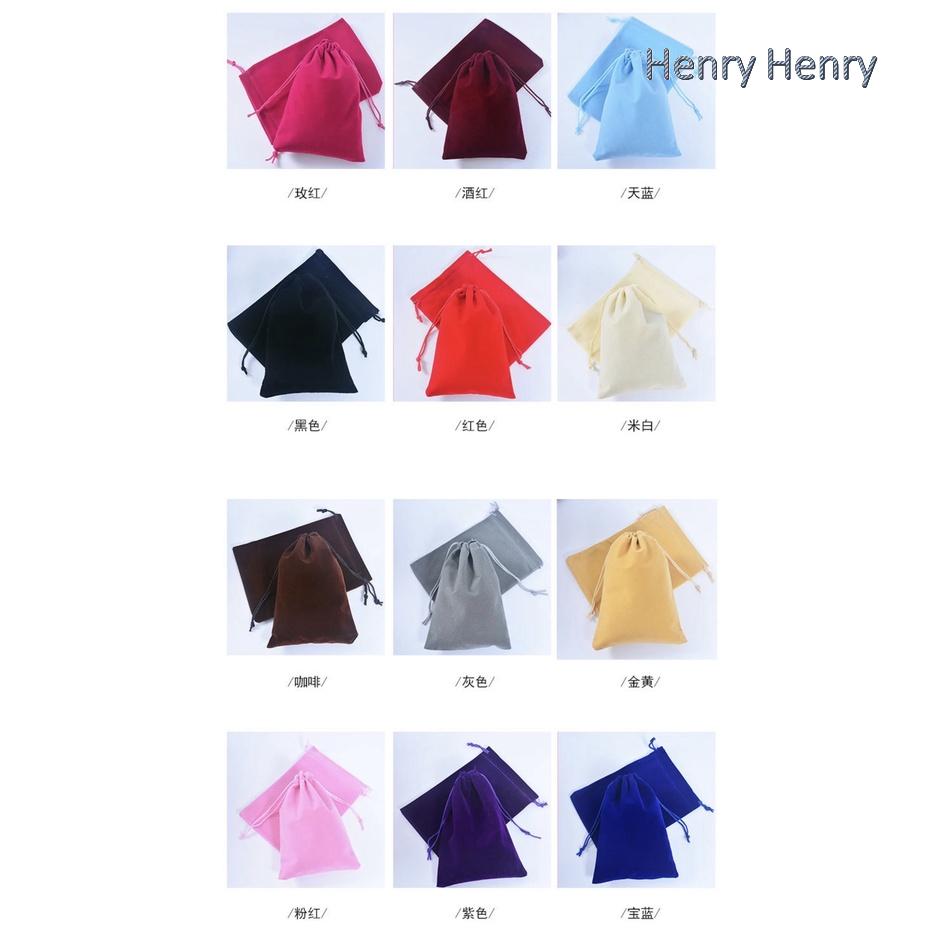 🎁HENRY百貨🎁台灣現貨 快速發貨 絨布束口袋 絨布袋 禮品袋 包裝袋 首飾袋 珠寶收納-細節圖2