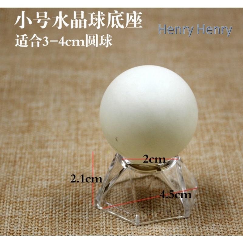 🎁HENRY百貨🎁清透水晶球座 做工精細 台灣現貨-細節圖4