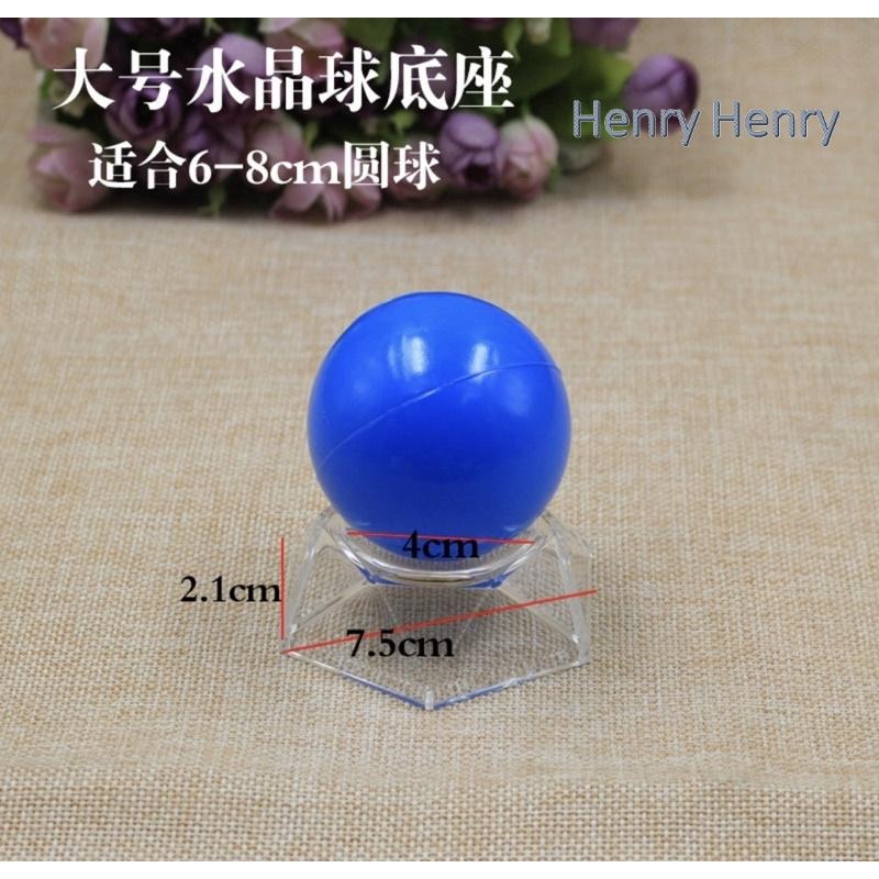 🎁HENRY百貨🎁清透水晶球座 做工精細 台灣現貨-細節圖5
