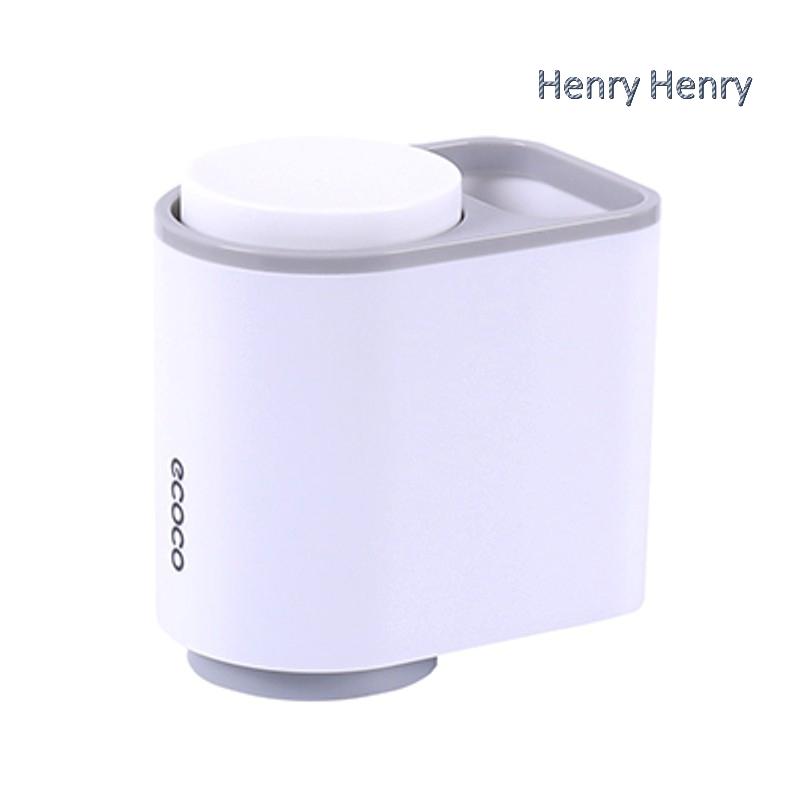 🎁HENRY百貨🎁意可可ecoco雙杯漱口杯 台灣現貨 牙刷架 漱口杯架 免鑽孔無痕  隱藏式潄口杯 浴室 收納  置物-細節圖5